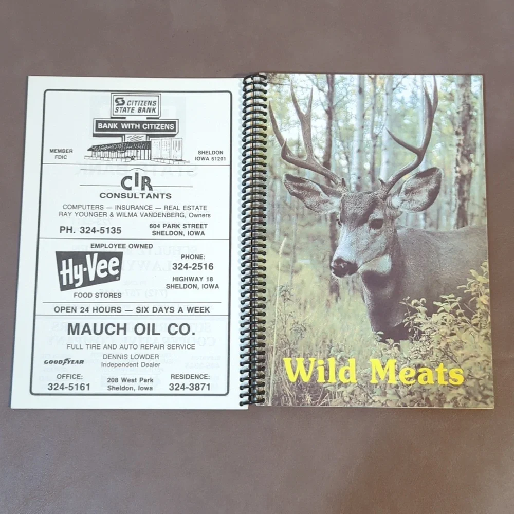 Wild Game Spiral 1986 Wild Rice Spiral 1994 Cook Books